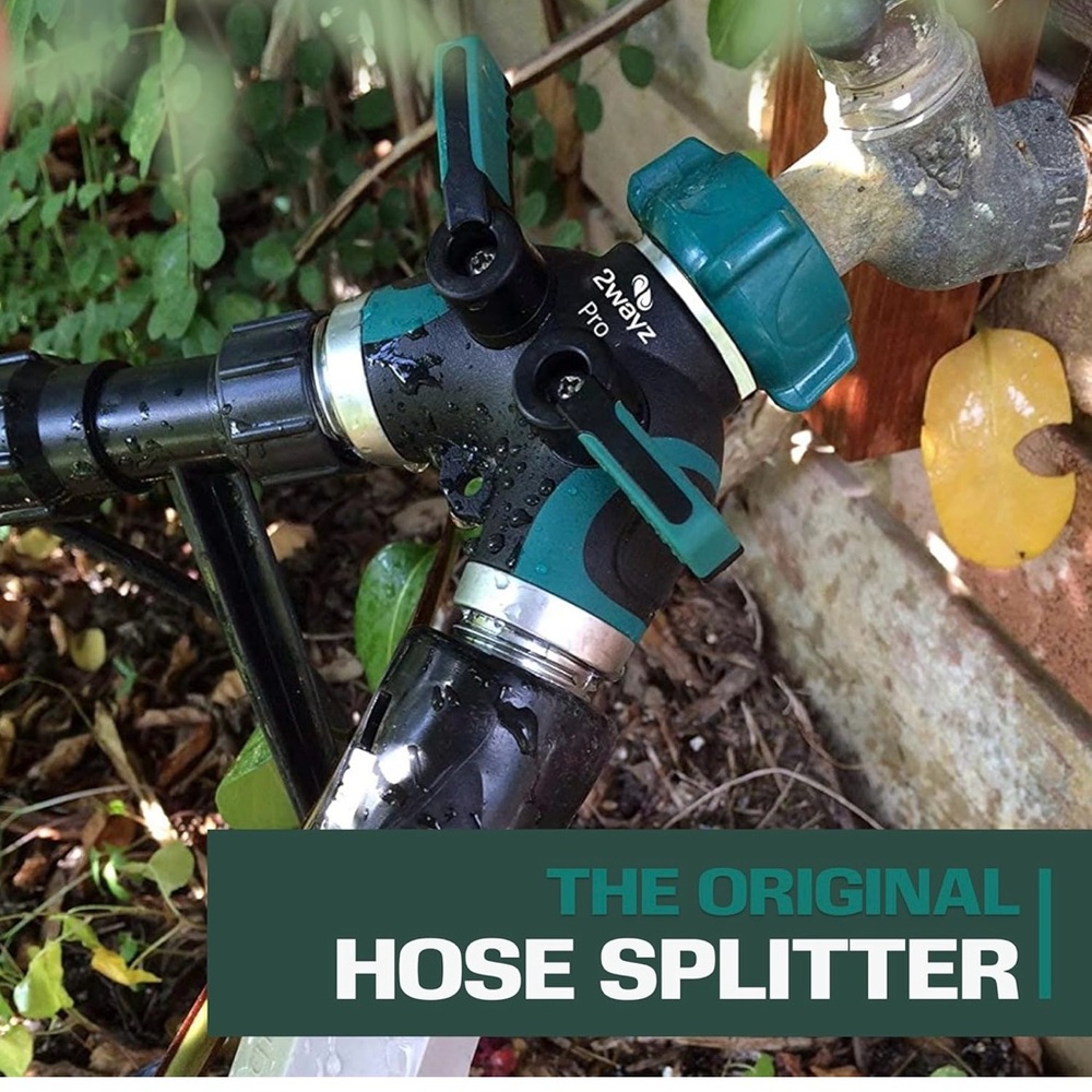 Garden Hose Splitter Double Pack Brand New - Picture 3 of 11
